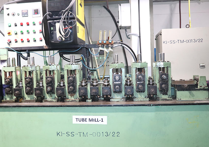 Tube Forming & Tig Welding Machine